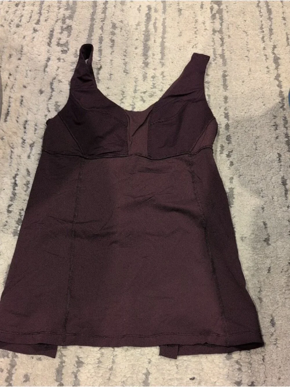 Lululemon Wrapper's Delight Tank Bordeaux Drama